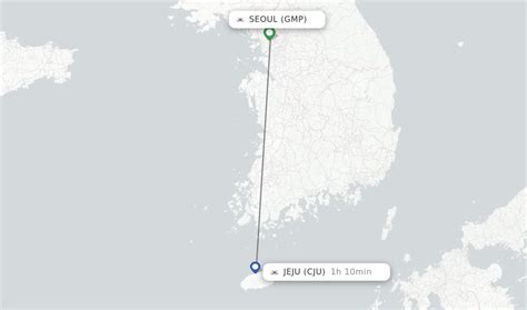 $109 Flights from Seoul (ICN) to Jeju (CJU) .